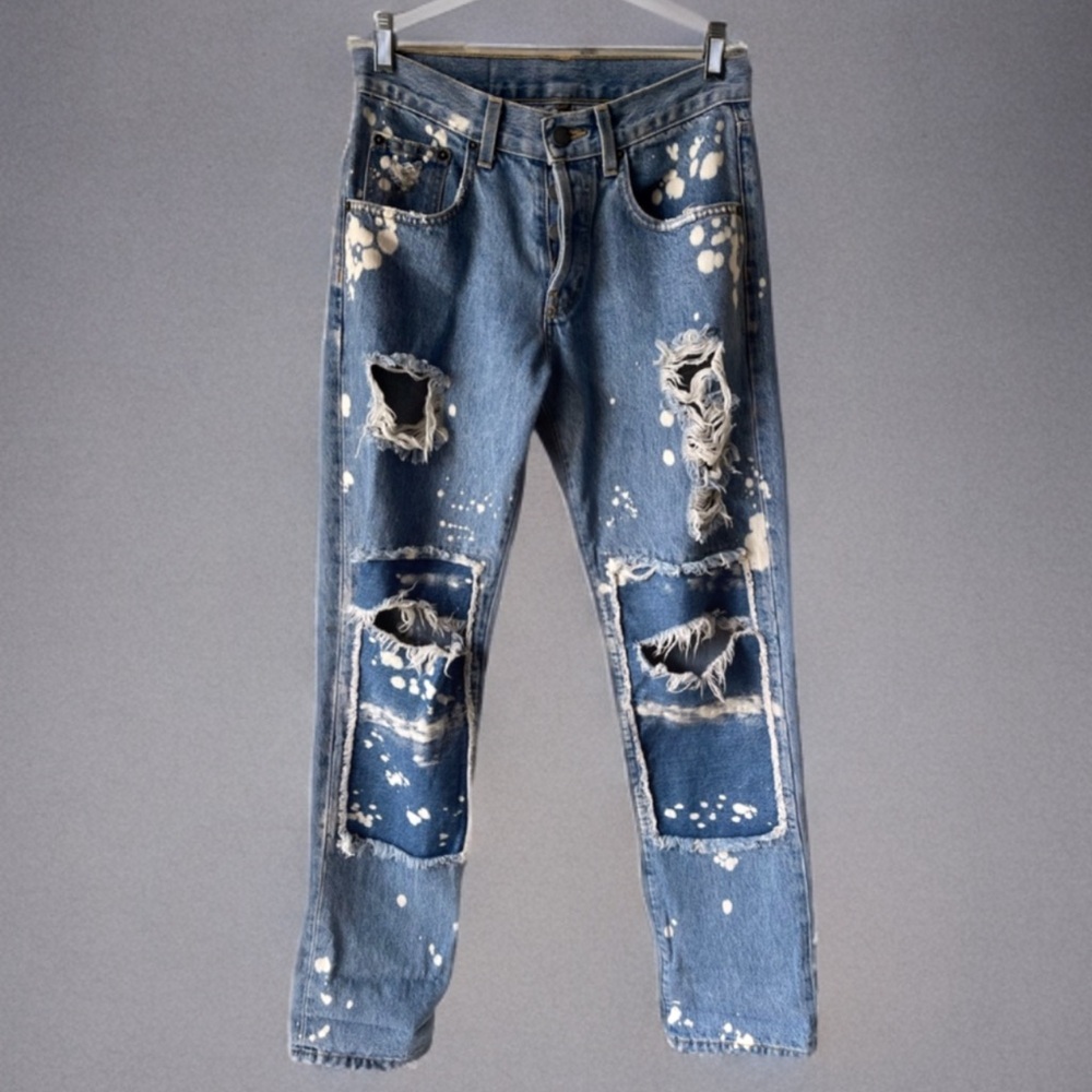 Carmar Jeans Destroyed Denim